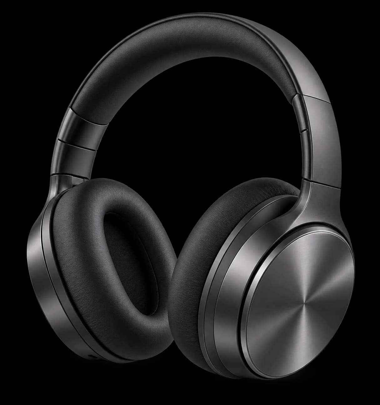 Wireless headphones in an example storefront